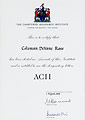 Associate in the Chartered Insurance Institute certificate