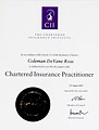 Chartered Insurance Practitioner certificate
