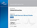 Fellow, Health Insurance Advanced Studies certificate