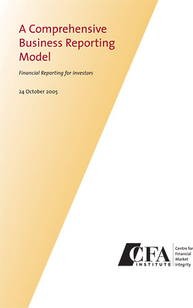 CFA Comprehensive Business Reporting Model report