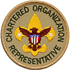 BSA Chartered Organization Representative patch