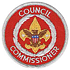 BSA Council Commissioner patch