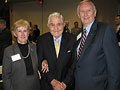 Coleman and Carol Ross with Bill Friday