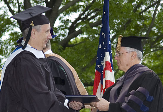 college graduation. Trinity College graduation