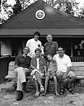 Ross family portrait at Camp Workcoeman, thumbnail