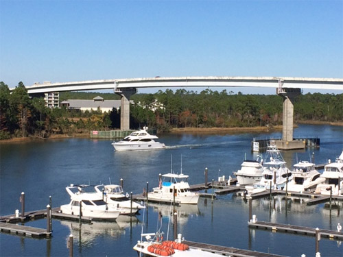 Beach Express Toll Bridge in Orange Beach, Alabama