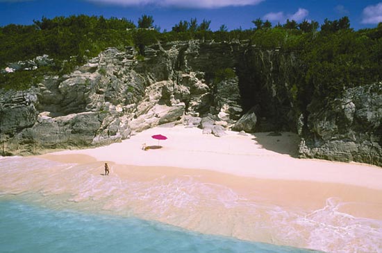 Bermuda Astwood Park Beach