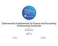 AICPA certificate