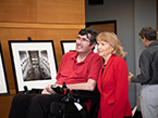 Dean Margaret Devaney and Andrew Ross