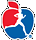 NYC Marathon apple logo
